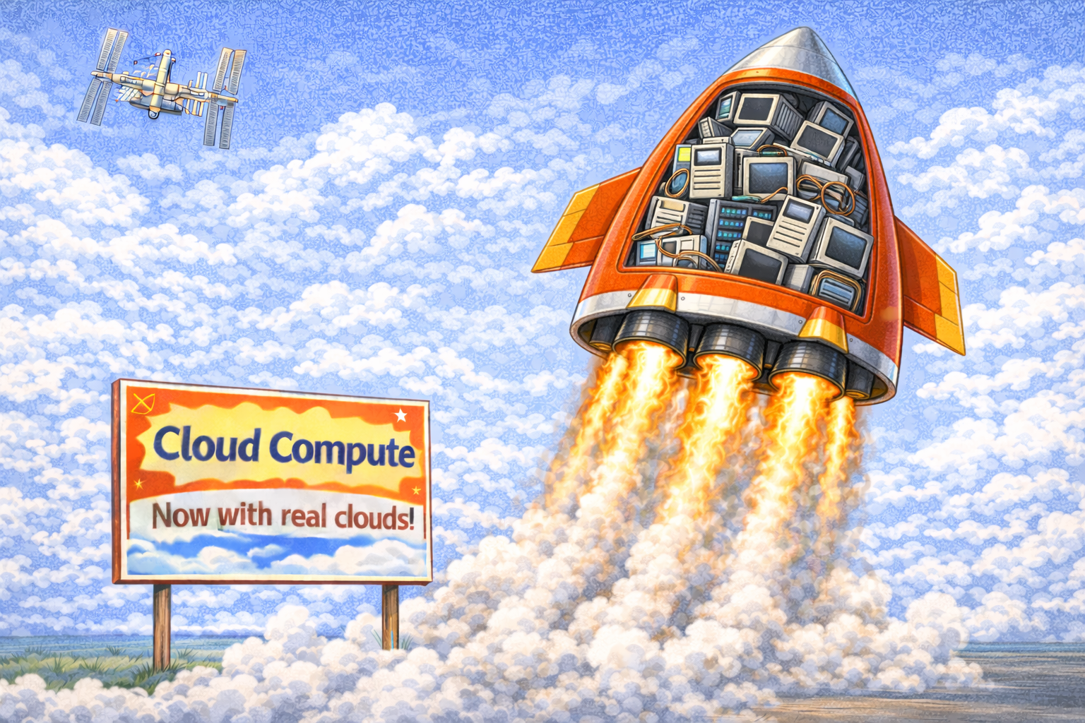 The Real Reason to Put Servers in Orbit