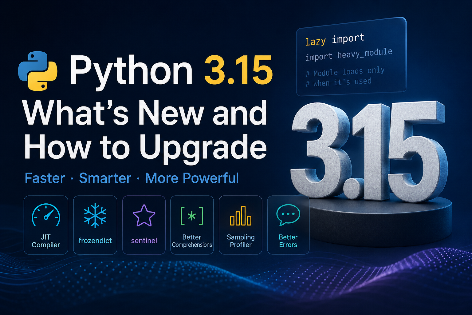Python 3.15 Is Bigger Than You Think: 7 New Features Worth Using in 2026
