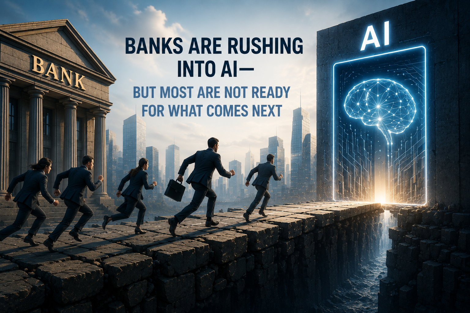 Banks Are Rushing Into AI — But Most Are Not Ready for What Comes Next