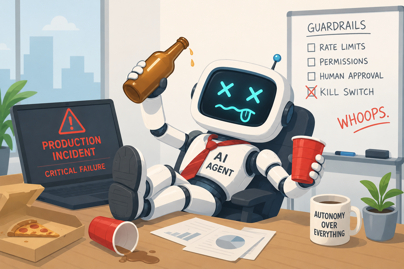 Artificial (Non) Intelligence – Where Agents Go Wild