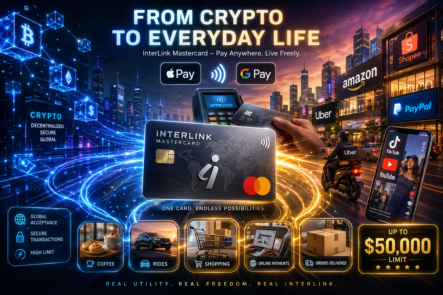 InterLink is closing the gap between crypto and real-world spending.
