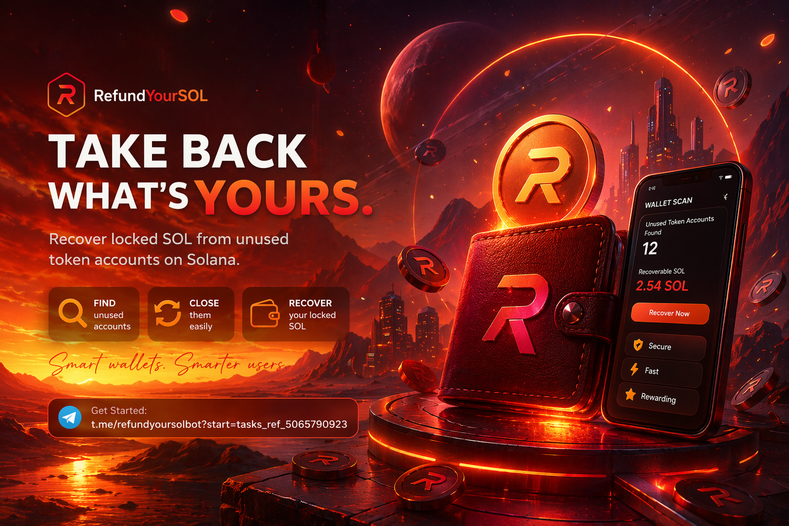 ⚡ RefundYourSOL ($RYS): Taking Back Control of Your Solana Wallet