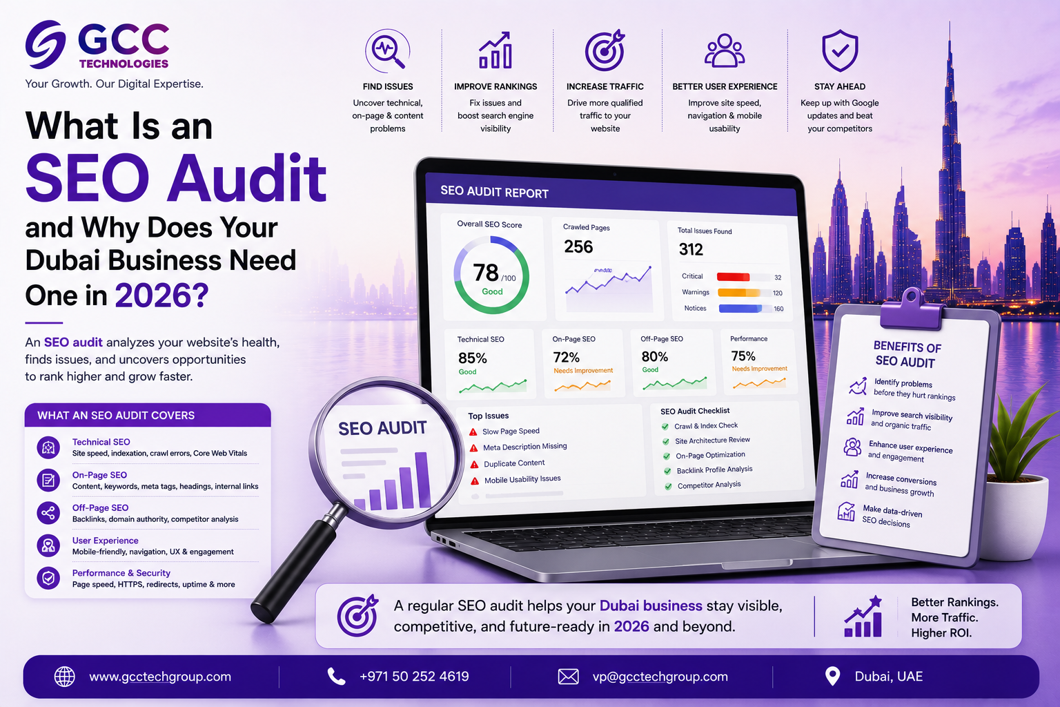 What Is an SEO Audit and Why Does Your Dubai Business Need One in 2026?