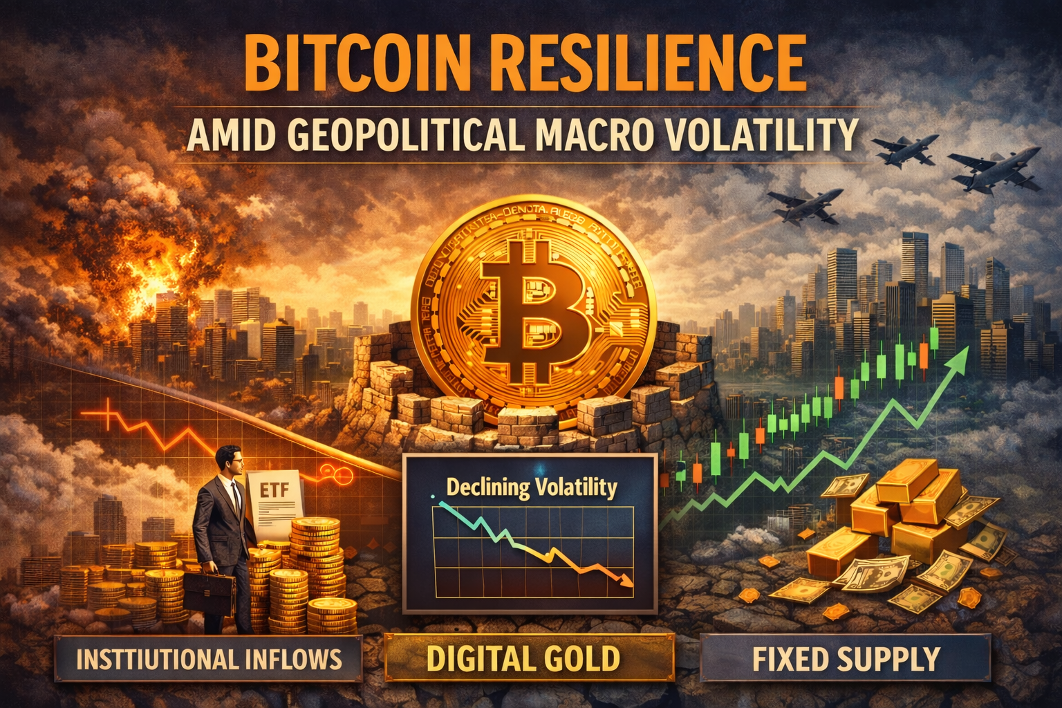Bitcoin Resilience Amid Geopolitical Macro Volatility