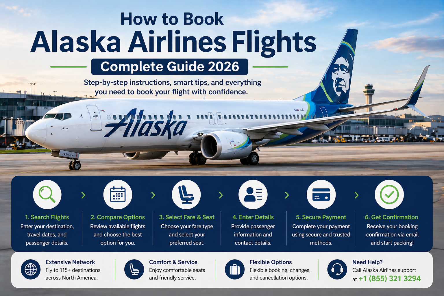 How to Book Alaska Airlines Flights (Simple Guide for Beginners)