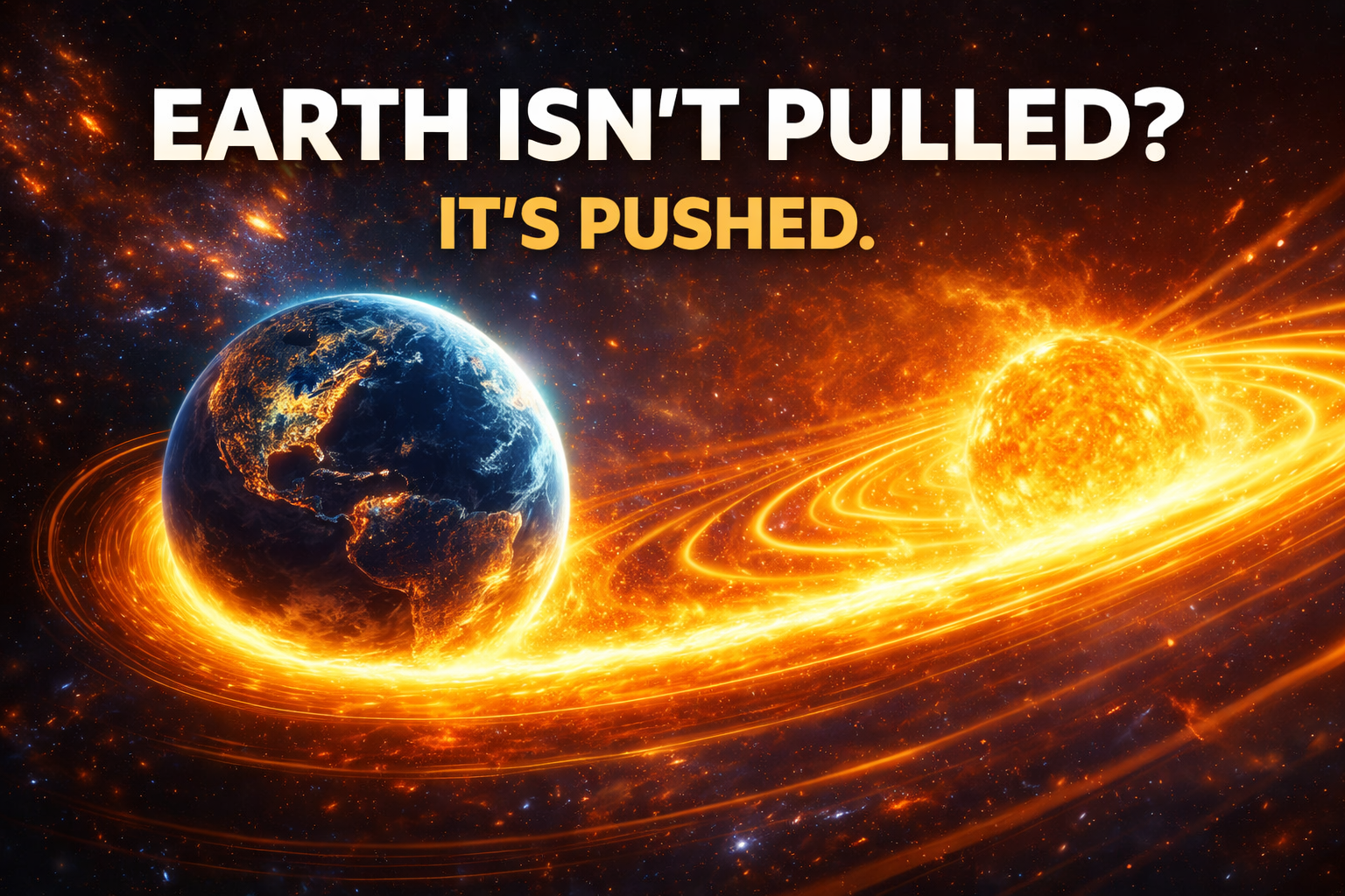 What If Earth Isn’t Pulled by Gravity-