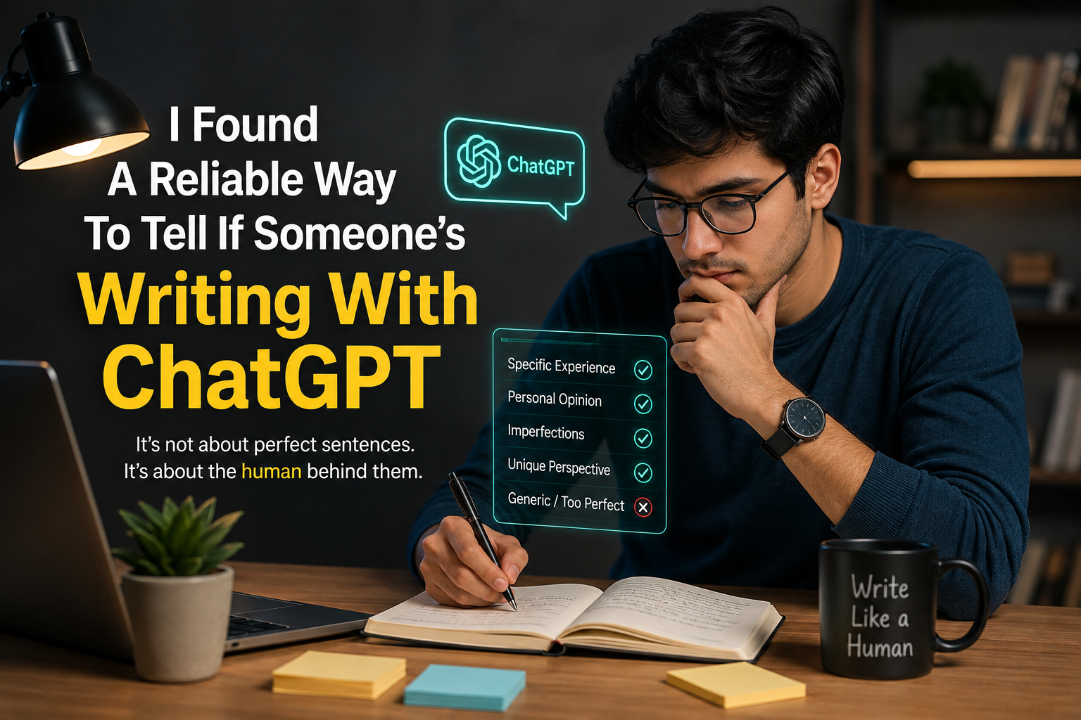 I Found a Surprisingly Simple Way to Tell When Someone Is Writing With ChatGPT
