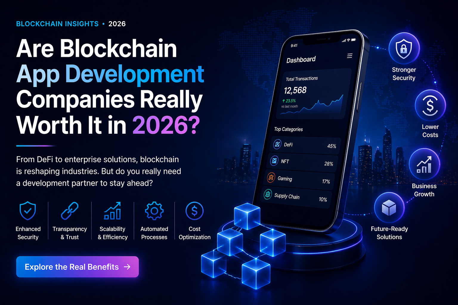 Are Blockchain App Development Companies Really Worth It in 2026?