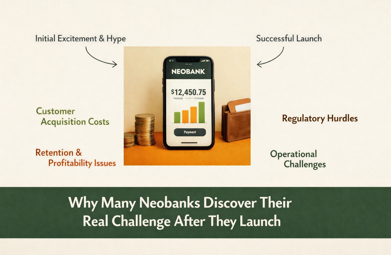 Why Many Neobanks Discover Their Real Challenge After They Launch