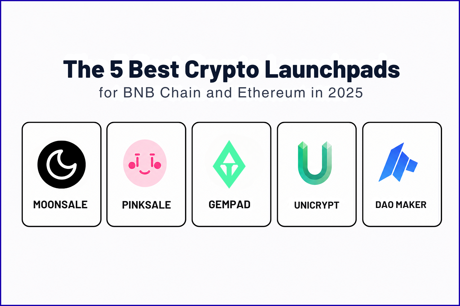 The 5 Best Crypto Launchpads for BNB Chain and Ethereum in 2026