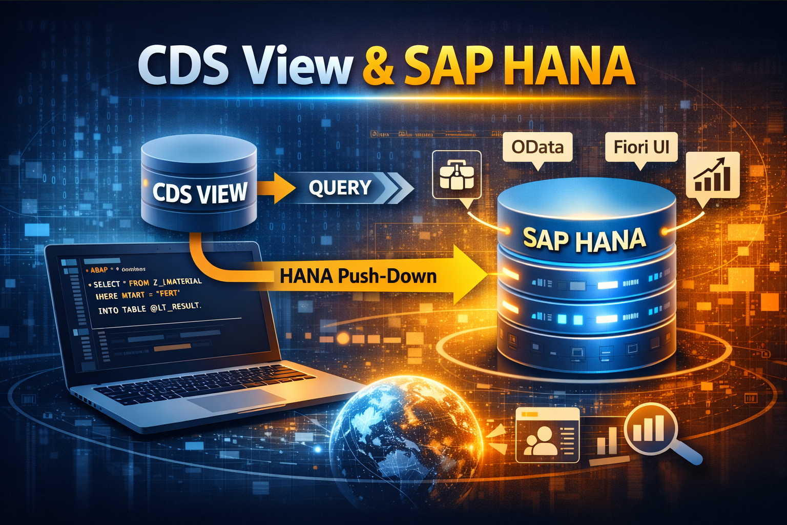 CDS Nedir? Basic CDS View Nasıl Oluşturulur?