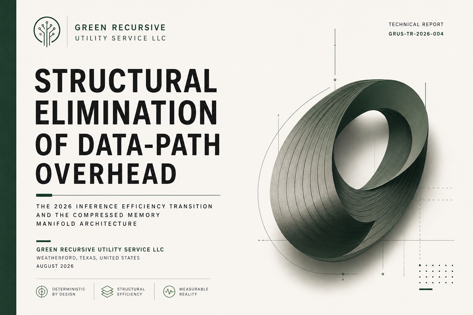**GREEN RECURSIVE UTILITY SERVICE LLC**
Technical Report GRUS-TR-2026-004