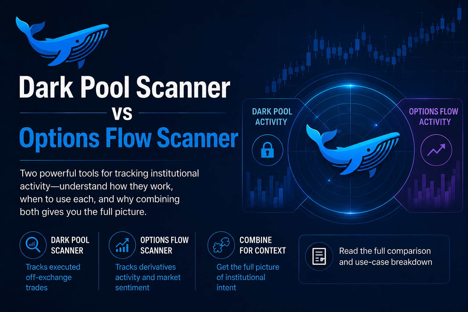 Dark Pool Scanner vs Options Flow Scanner