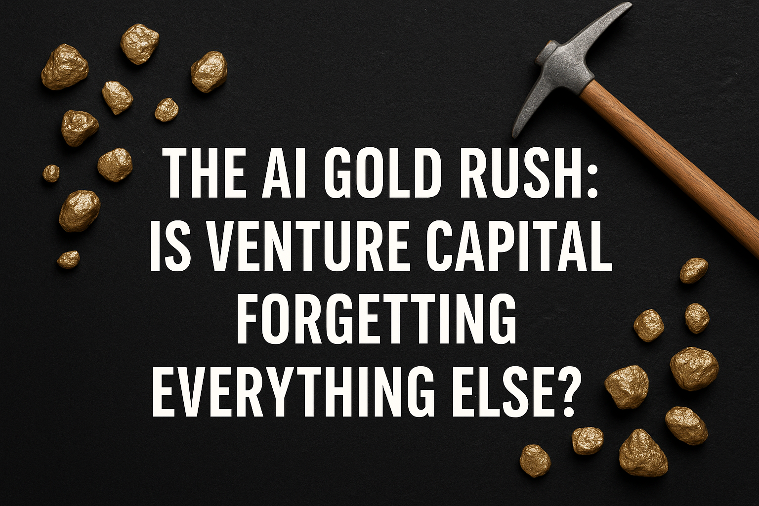 The AI Gold Rush: Is Venture Capital Forgetting Everything Else?