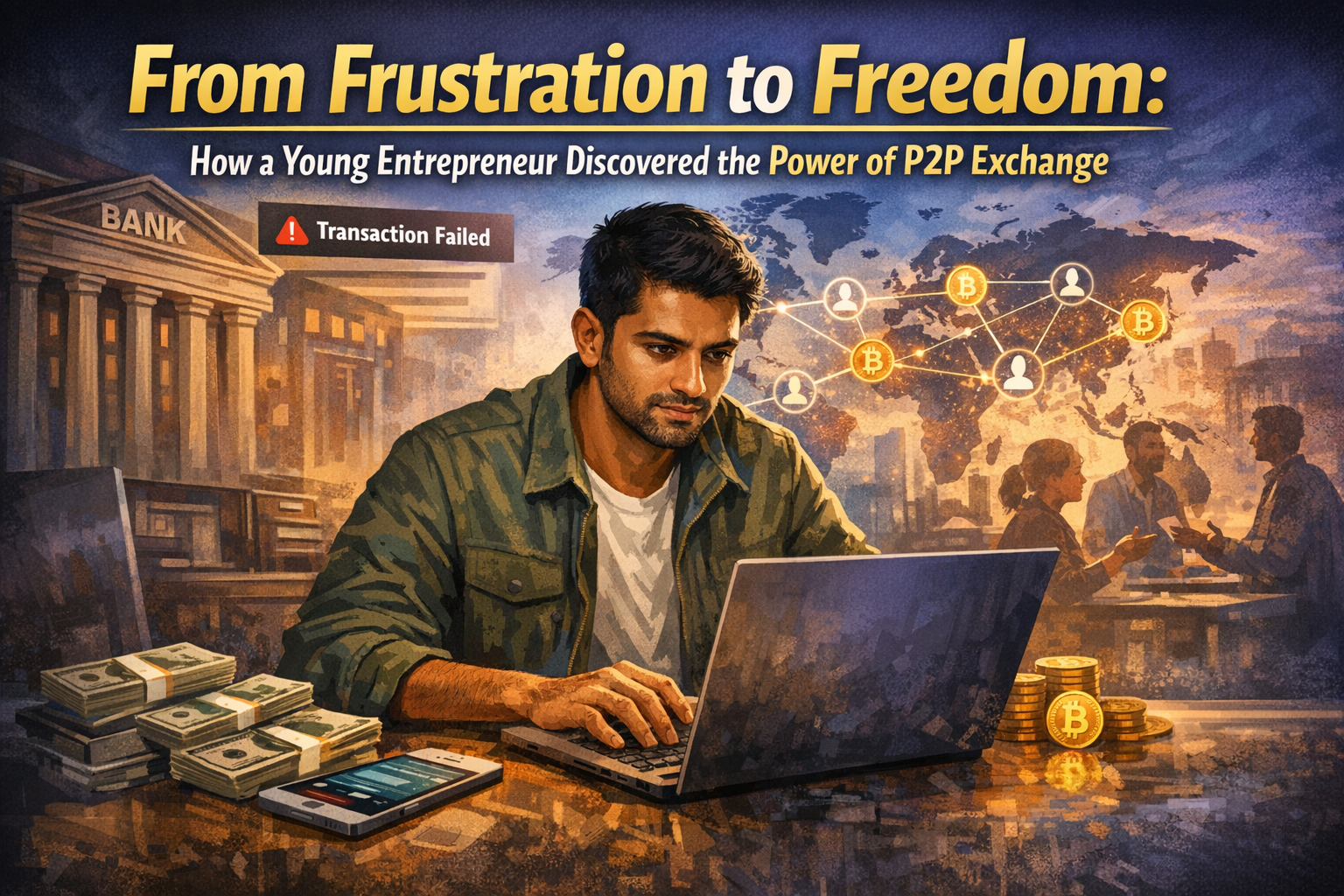 From Frustration to Freedom: How a Young Entrepreneur Discovered the Power of P2P Exchanges