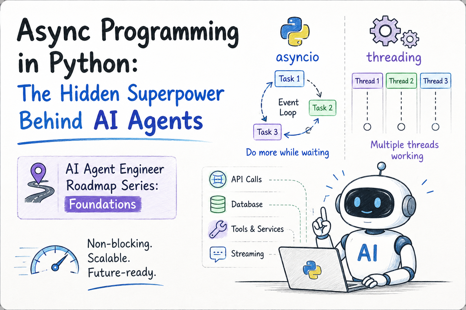 Async Programming in Python: The Hidden Superpower Behind AI Agents