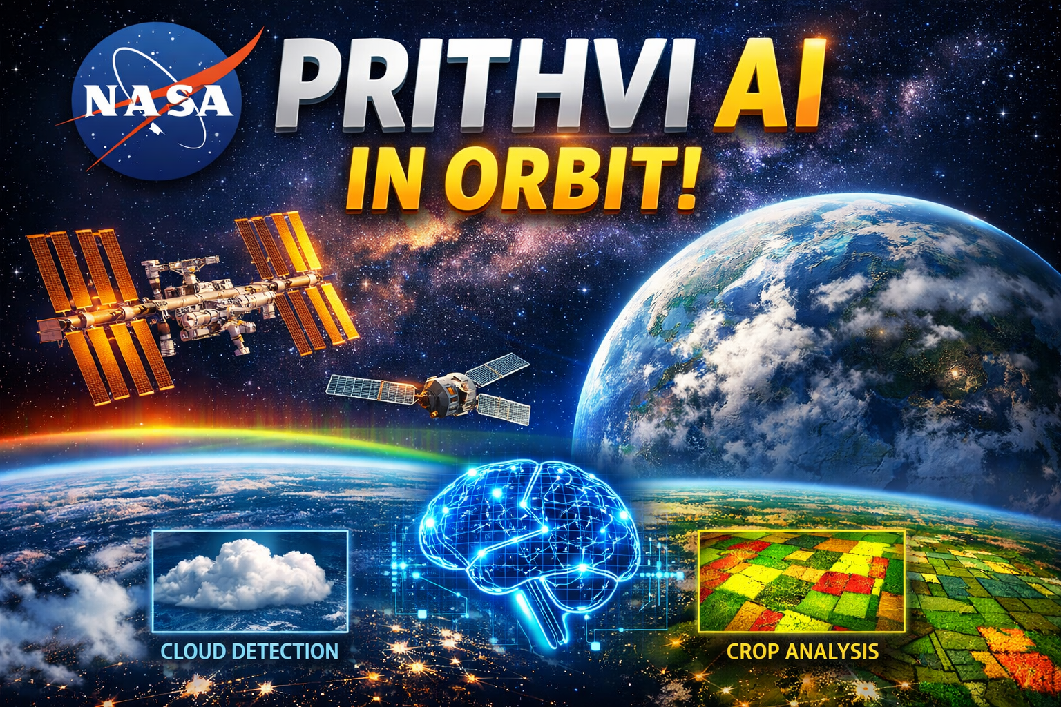 NASA Launches Prithvi: World’s First AI Geospatial Foundation Model in