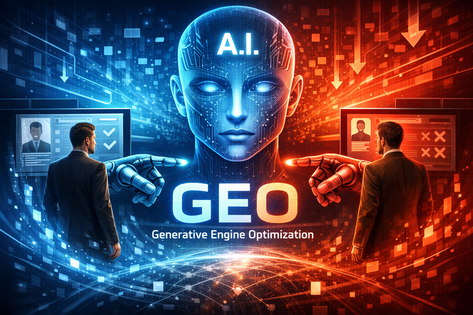 GEO — Generative Engine Optimization — é o que determina se a IA escolhe você ou o concorrente