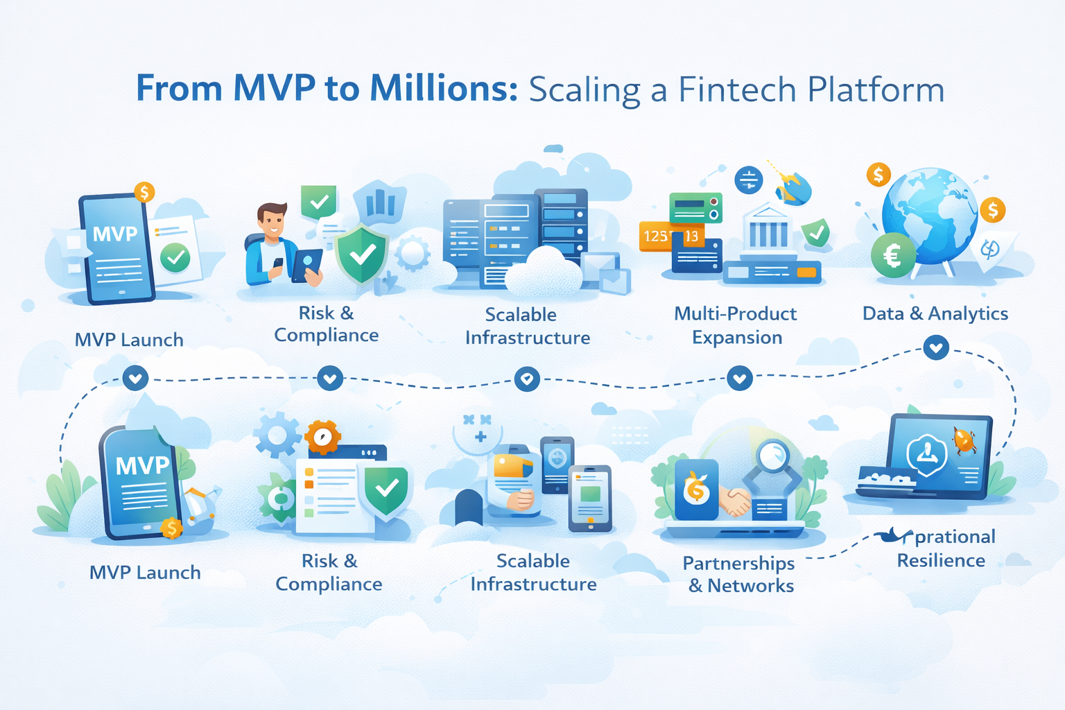 From MVP to Millions: How Fintech Founders Scale Financial Infrastructure