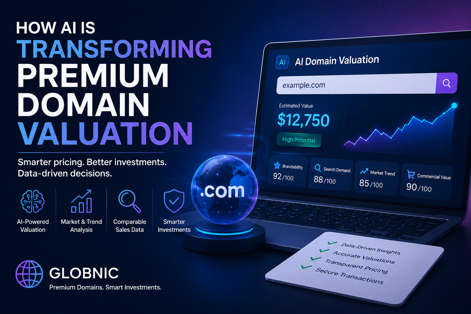 How AI Is Transforming Premium Domain Name Valuation