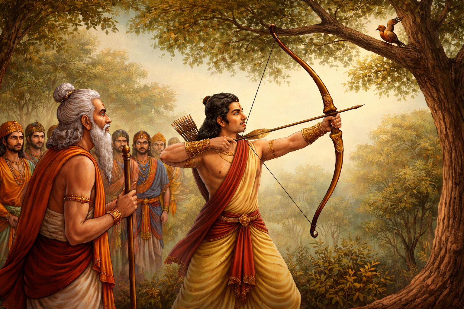 What Arjuna’s Archery Teaches Us About the Bias-Variance Tradeoff