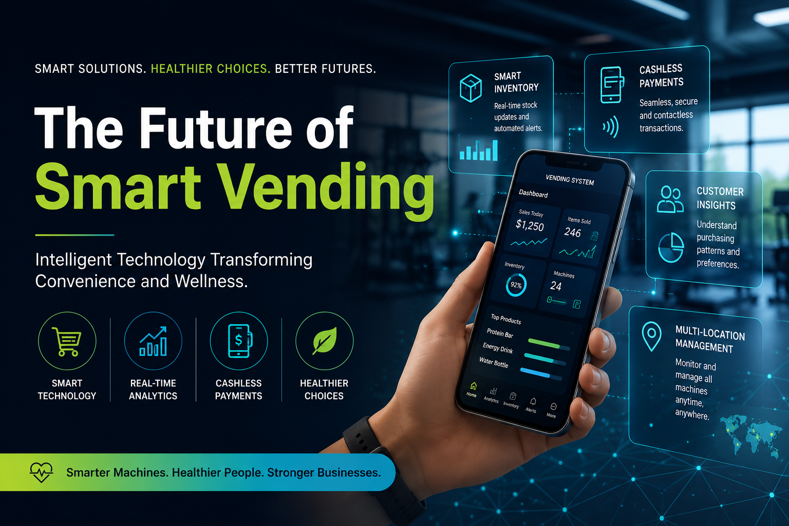 Why Vending Machines Are Becoming Smarter Than Ever