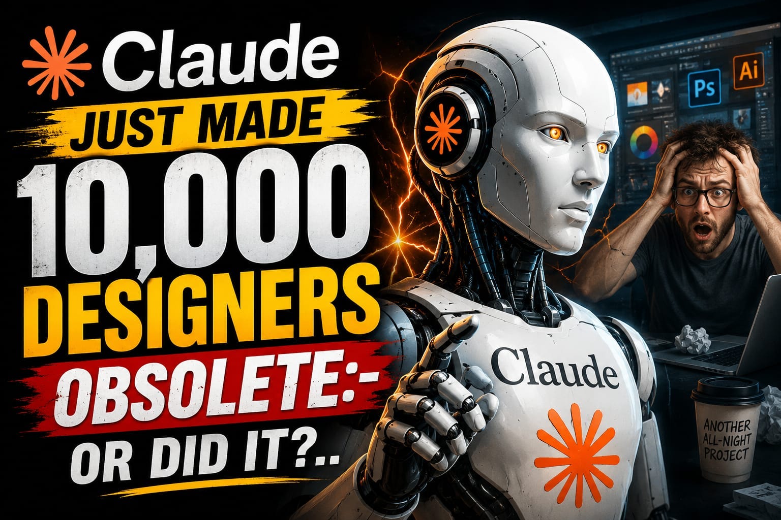 Claude Just Made 10,000 Designers Obsolete:-Or Did It?