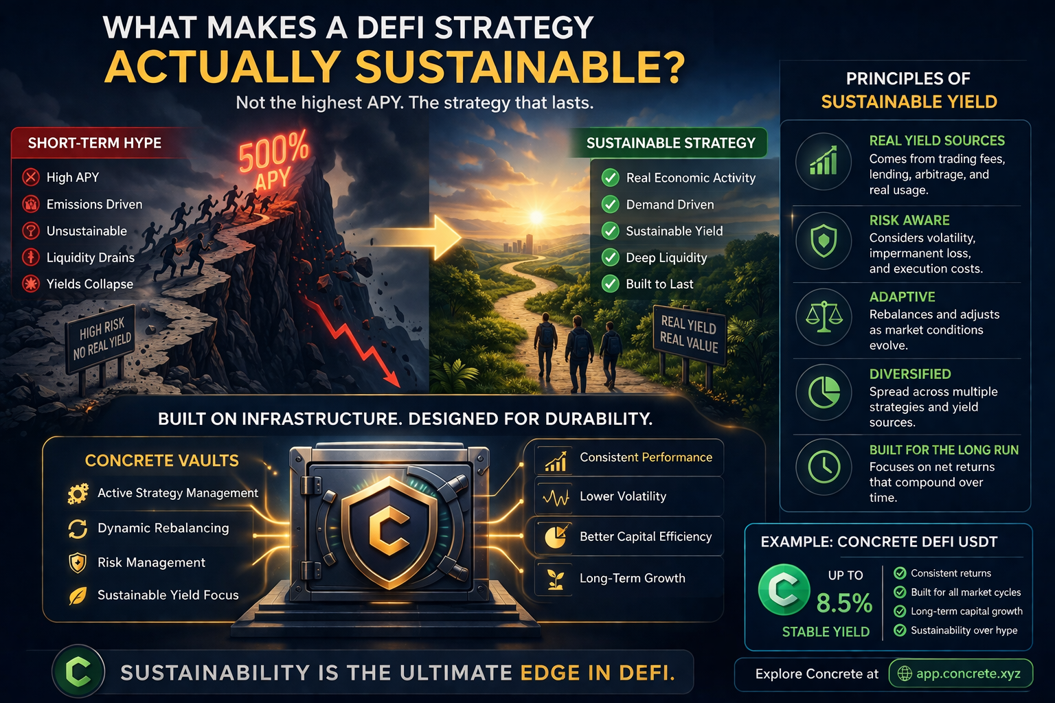 What Makes a DeFi Strategy Actually Sustainable?