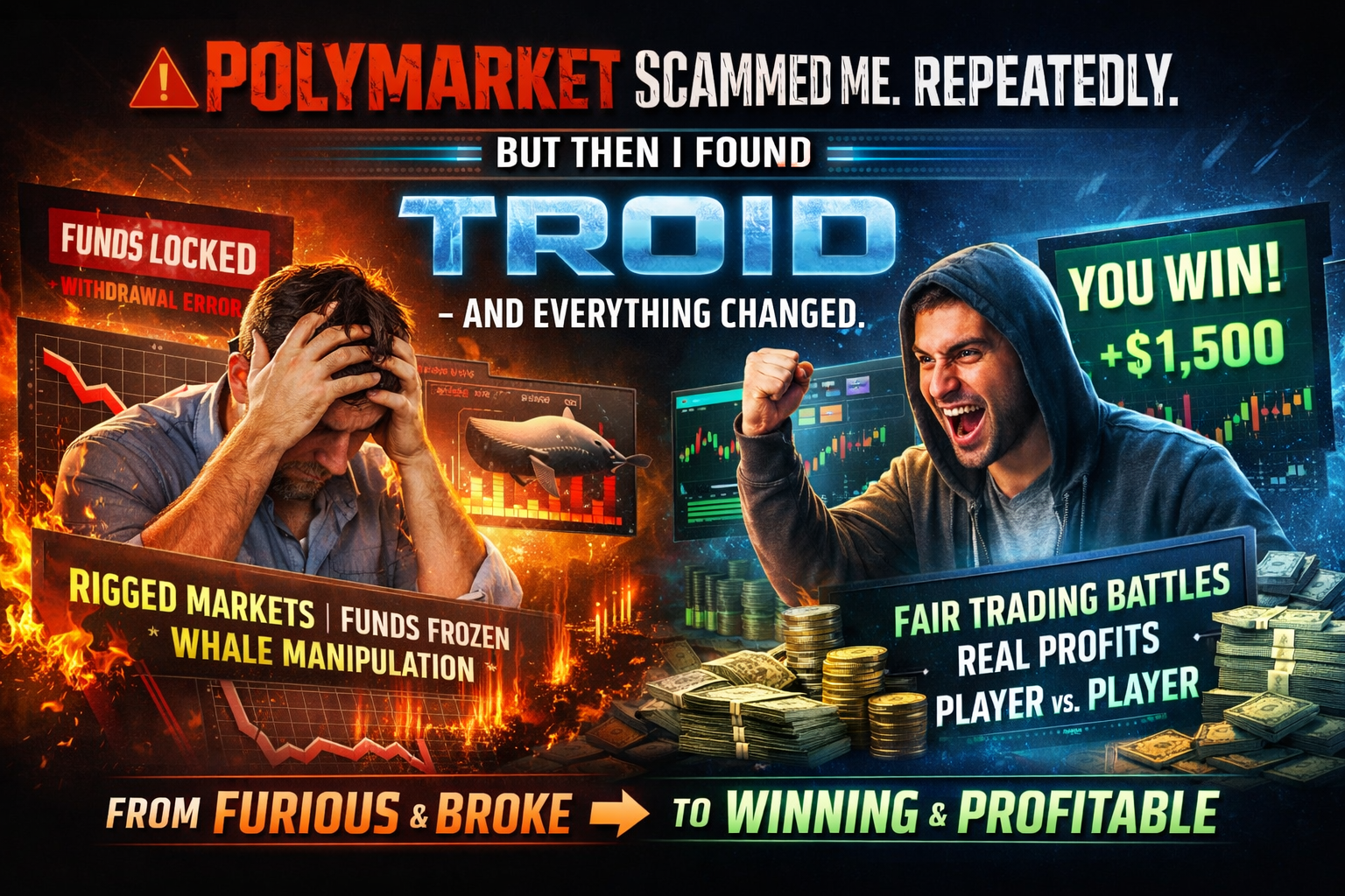 Polymarket Scammed Me.