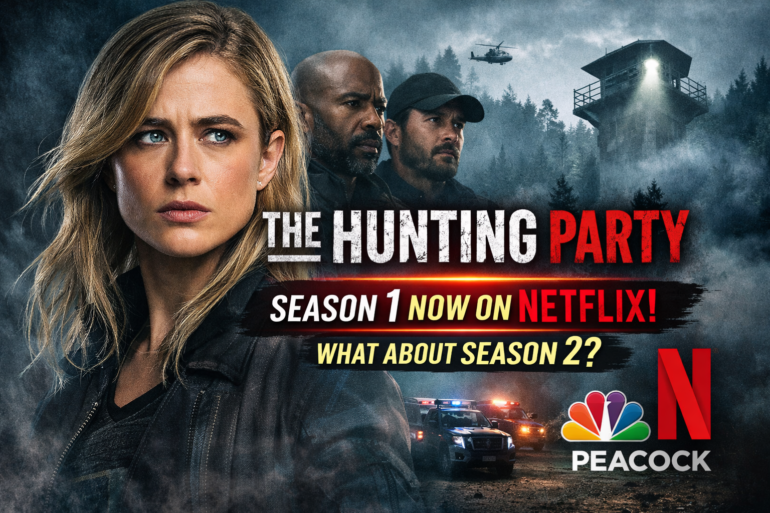 The Hunting Party Season 1 Now Streaming on Netflix — When Is the Rest of Season 2 Coming?