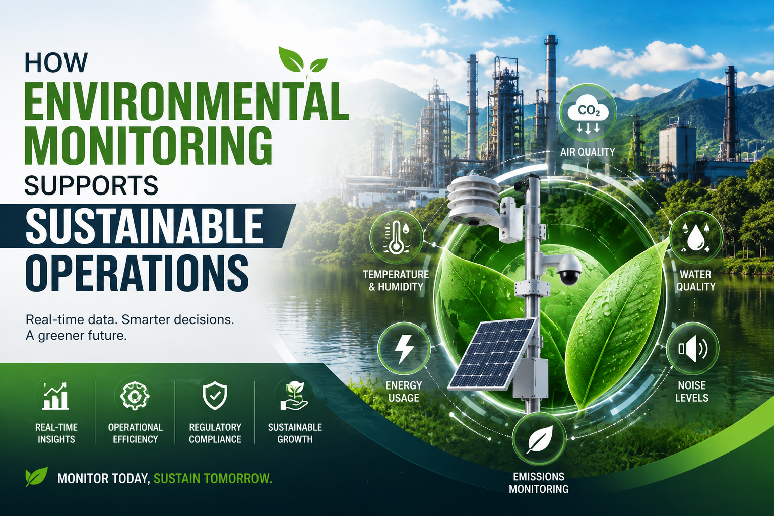 How Environmental Monitoring Supports Sustainable Operations