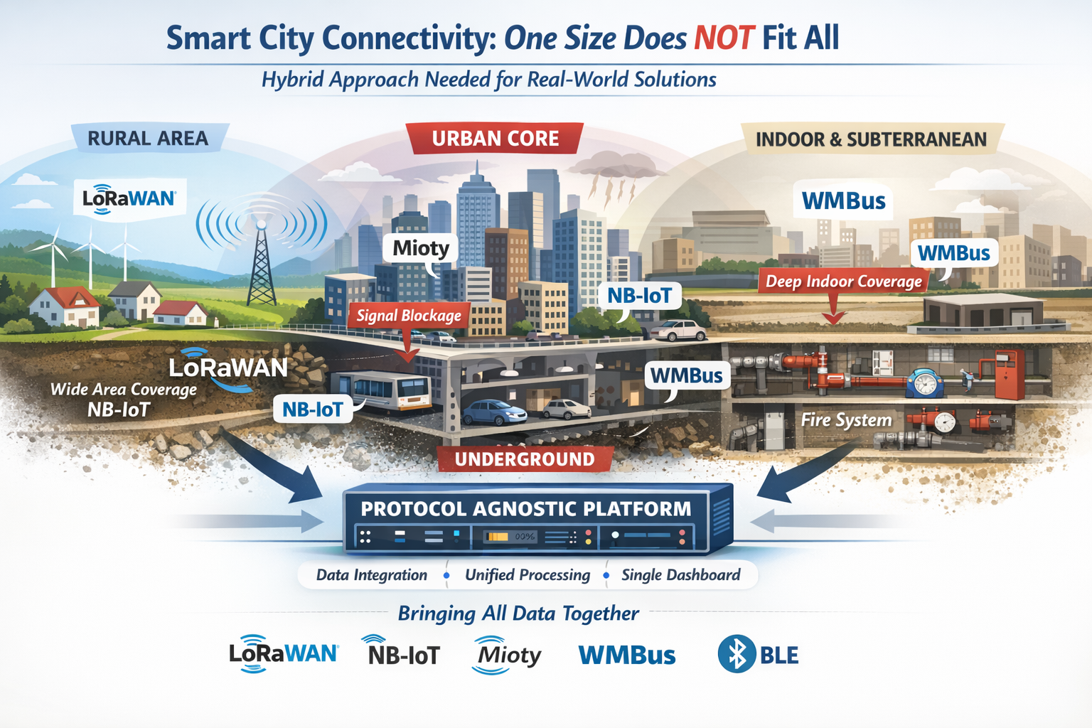 No Protocol Reigns Supreme: Why Smart Cities Demand Hybrid Telemetry and Protocol-Agnostic…