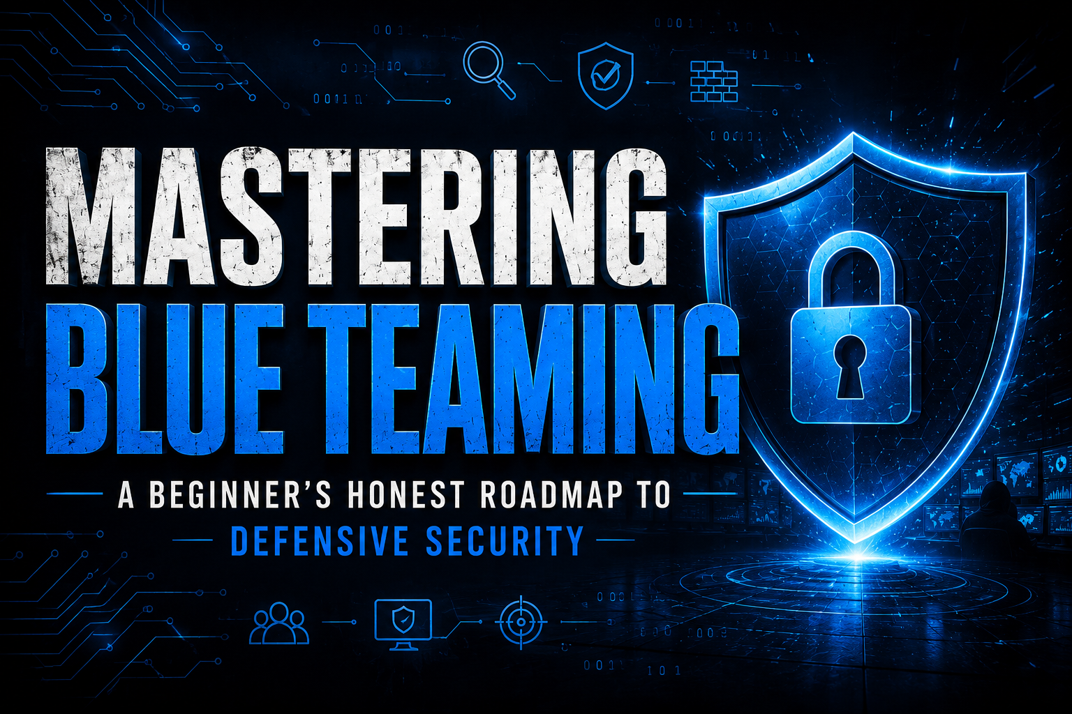 Mastering Blue Teaming: A Beginner’s Honest Roadmap to Defensive Security