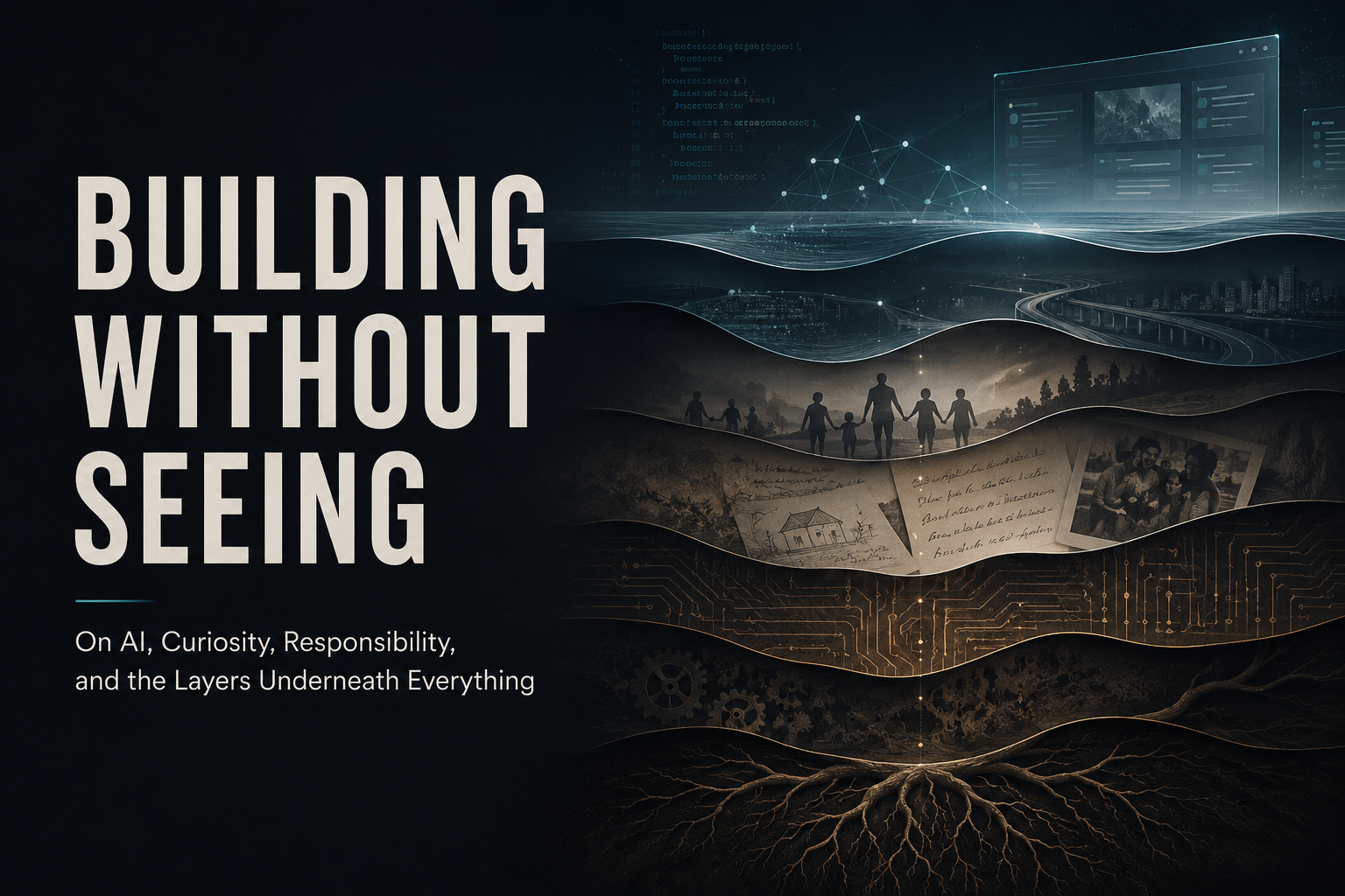 Building Without Seeing