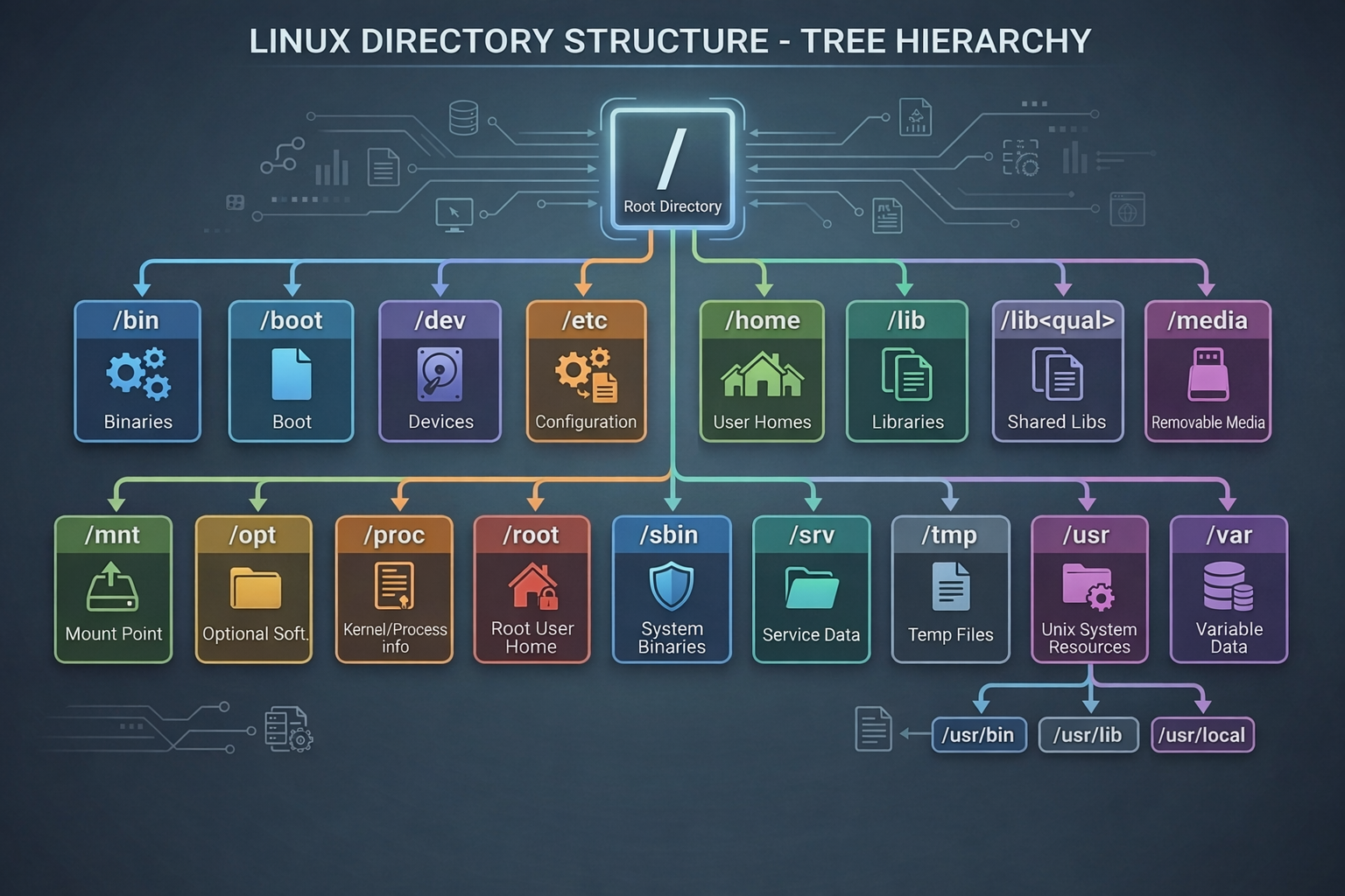 Linux Filesystem Hierarchy Explained