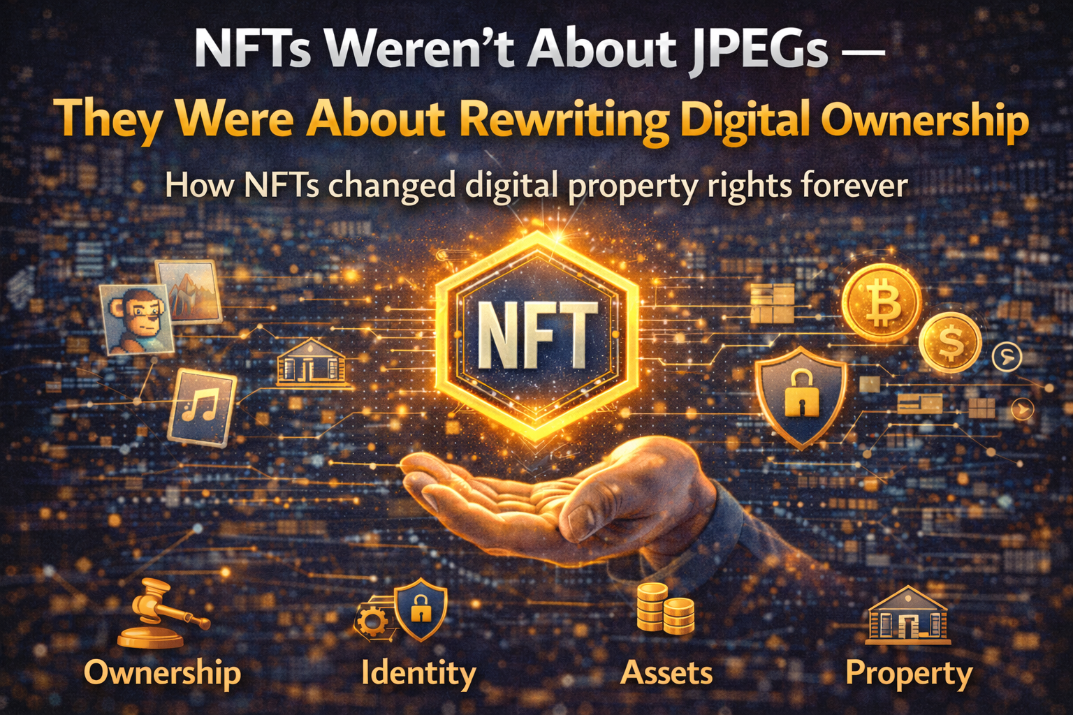 NFTs Weren’t About JPEGs- They Were About Rewriting Digital Ownership