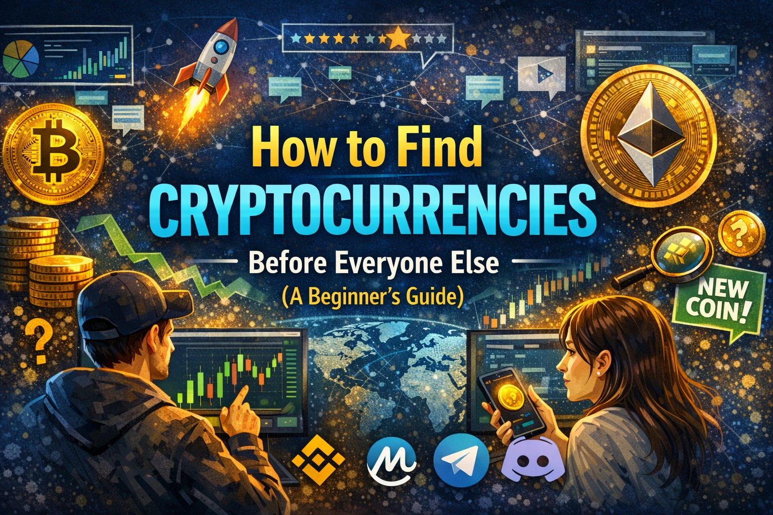 How to Find New Cryptocurrencies Before Everyone Else (A Beginner’s Guide)