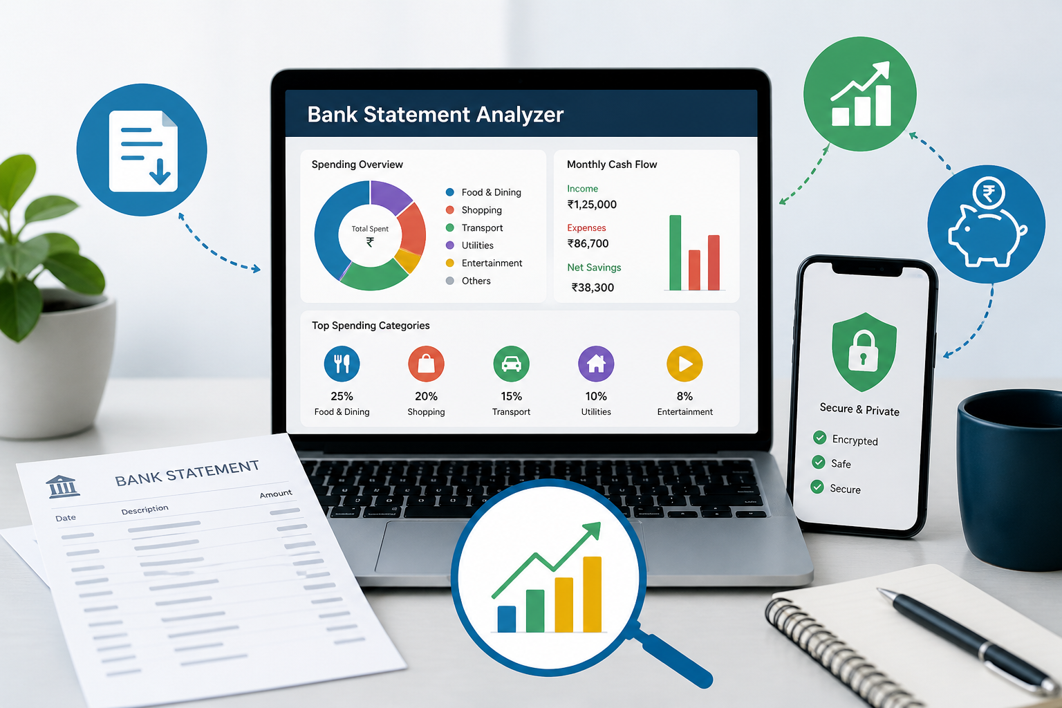How to Use a Bank Statement Analyzer for Personal Finance Tracking