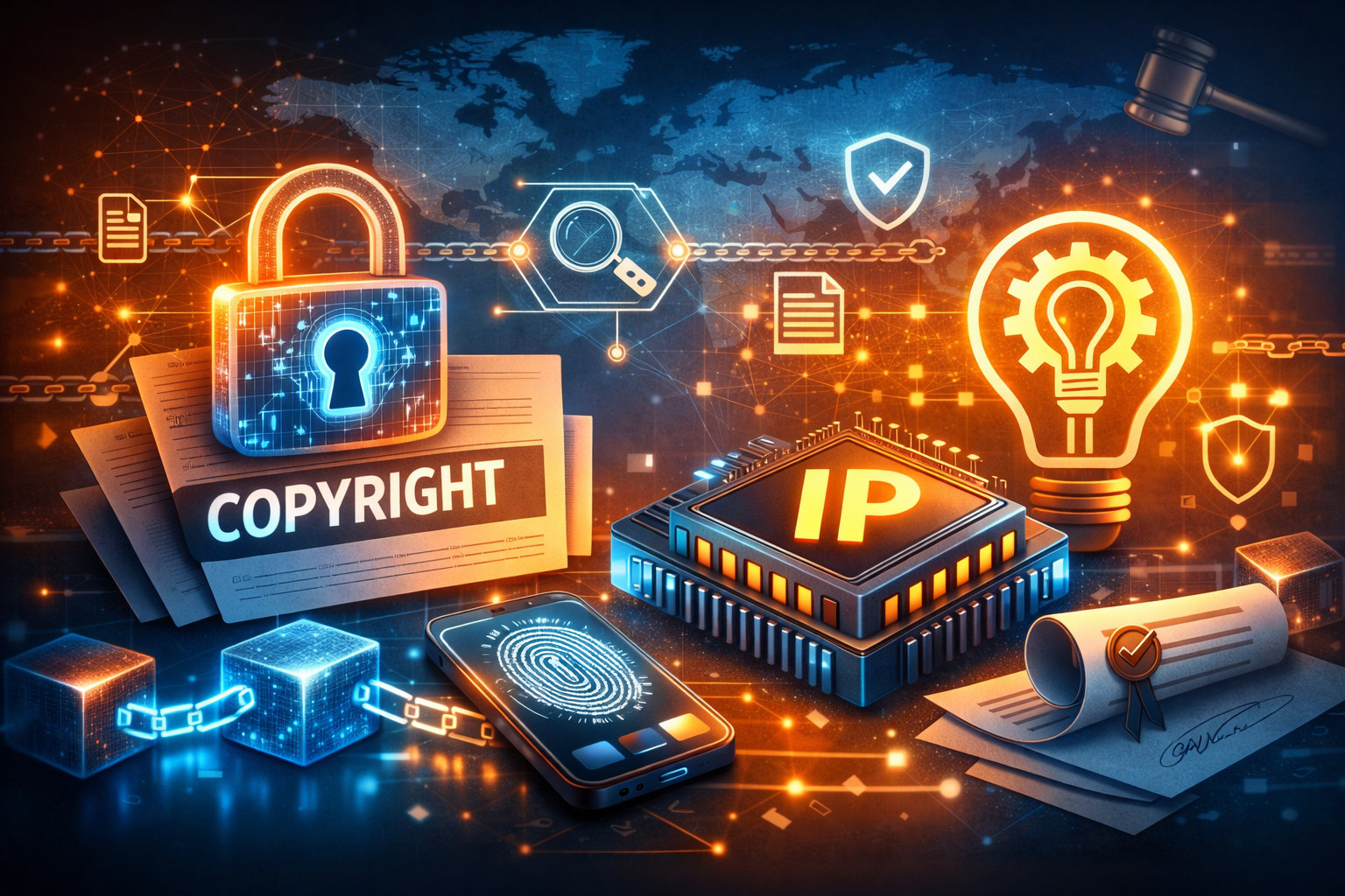 Secure and Scale IP Management with Blockchain Development Company Solutions