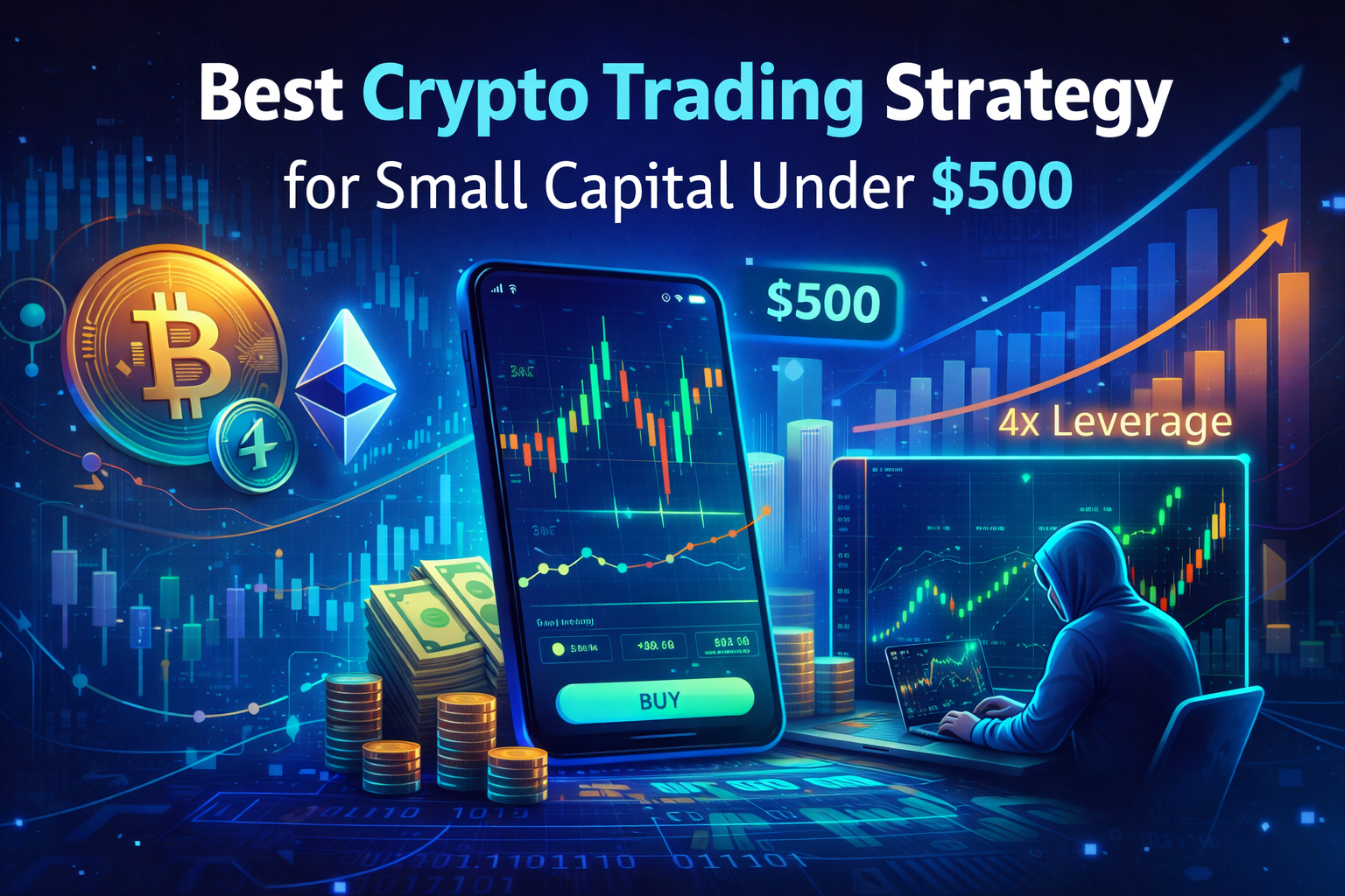 Best Crypto Trading Strategy for Small Capital (Under $500)