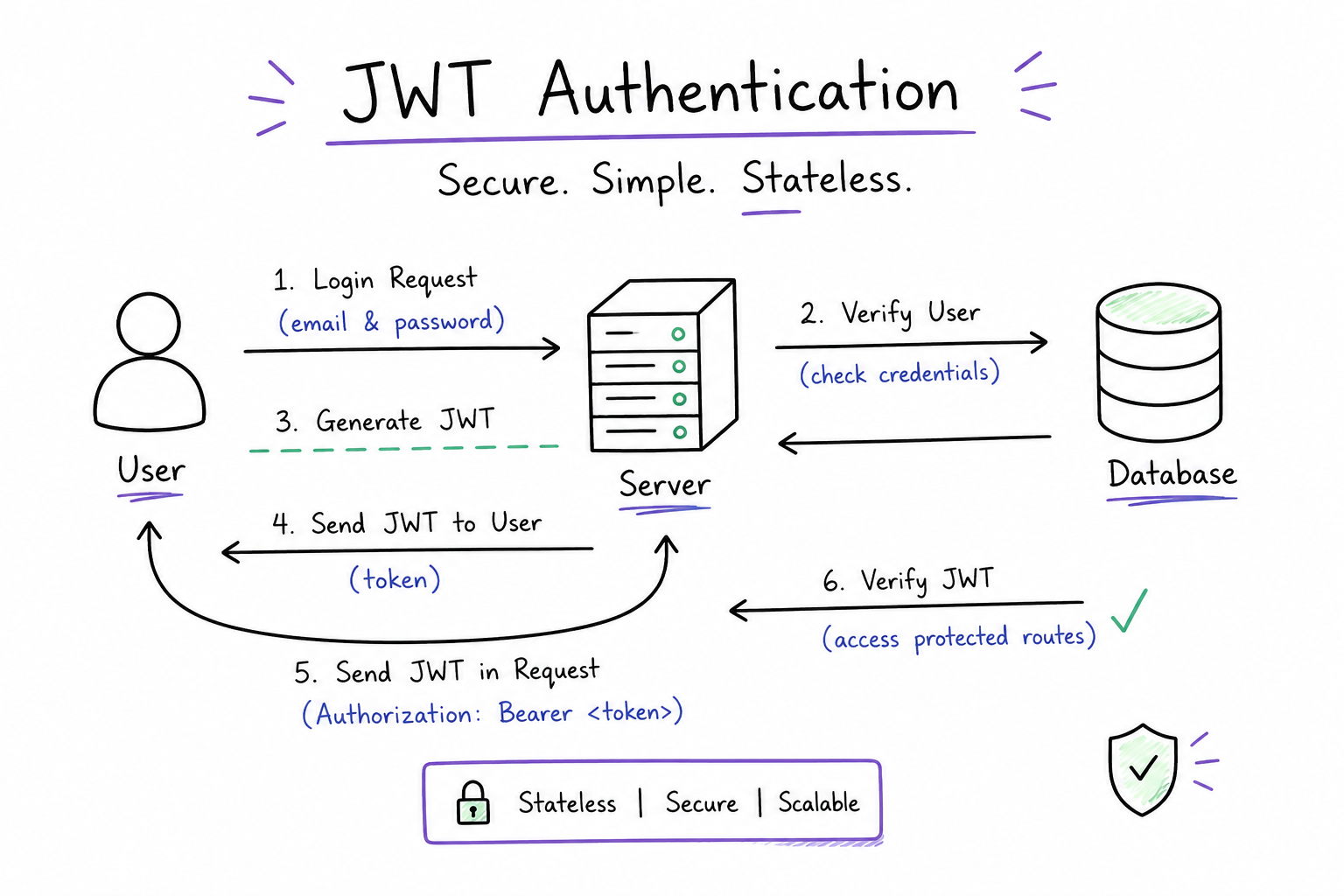 Building a Secure Authentication System with JWT, Express, and MongoDB
