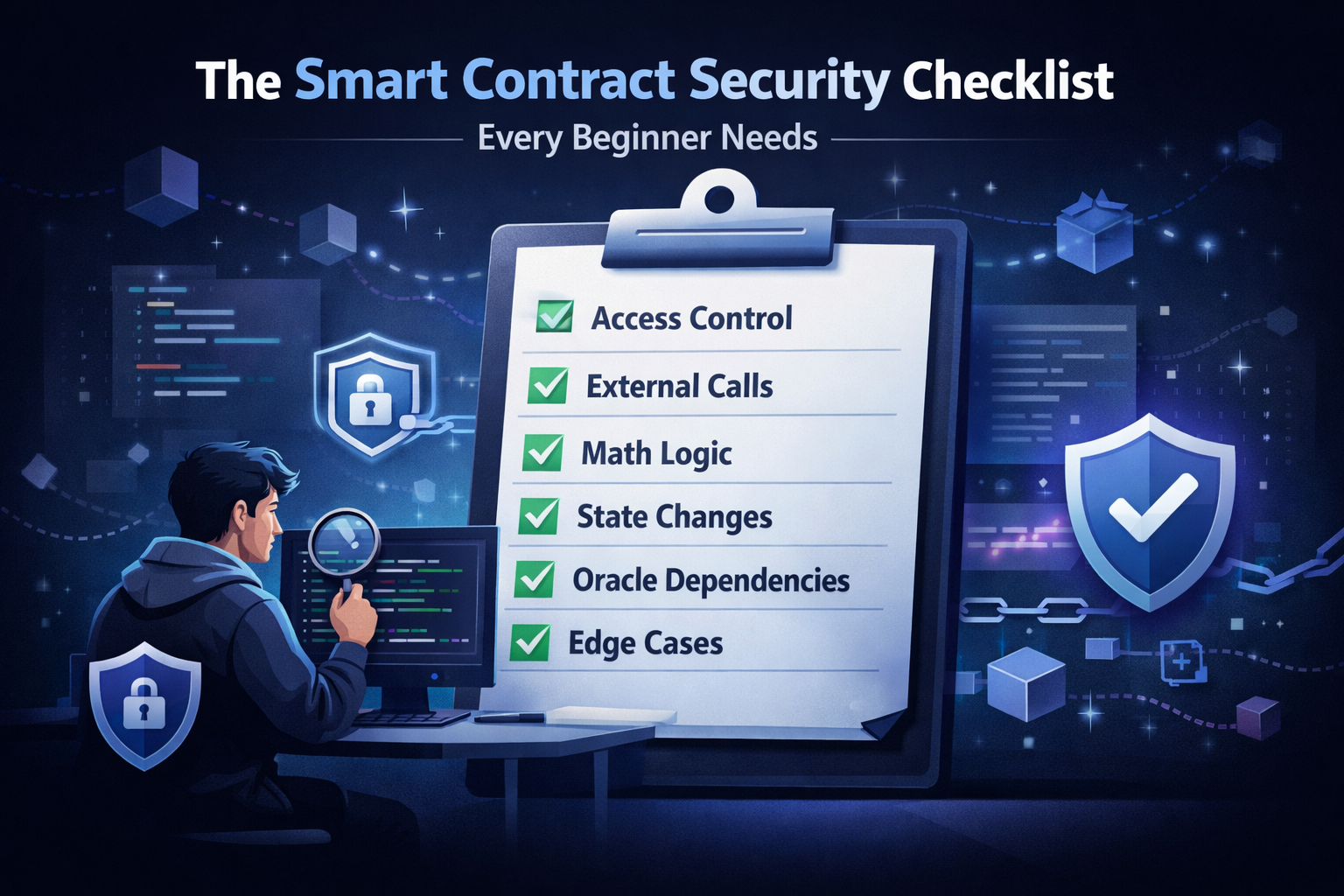 The Smart Contract Security Checklist Every Beginner Needs