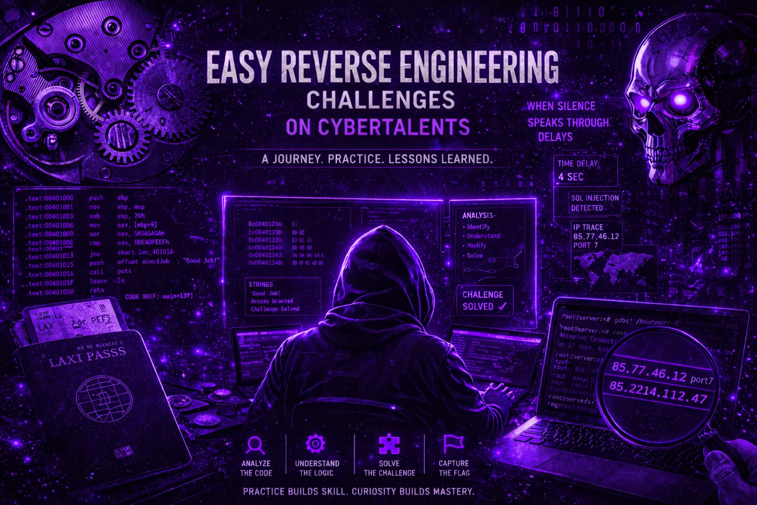 Reverse Engineering on CyberTalents: Solving All Easy Challenges Part 3