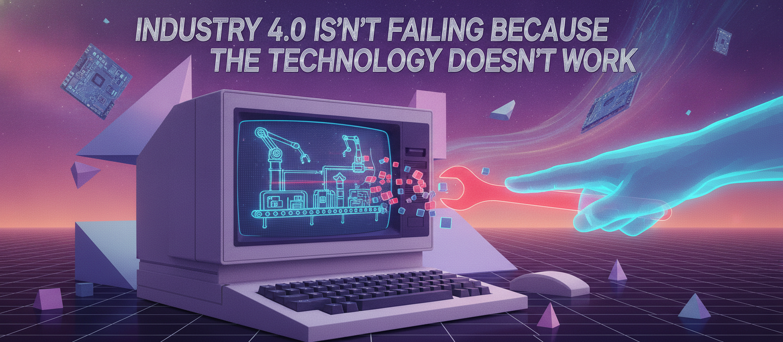 Industry 4.0 Isn’t Failing Because the Technology Doesn’t Work
