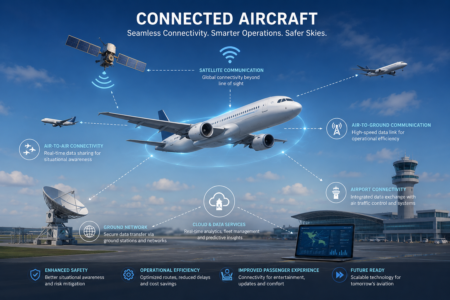 The Sky Is No Longer the Limit: Inside the Booming Connected Aircraft The Sky Is No Longer the Limit: Inside the Booming Connected Aircraft