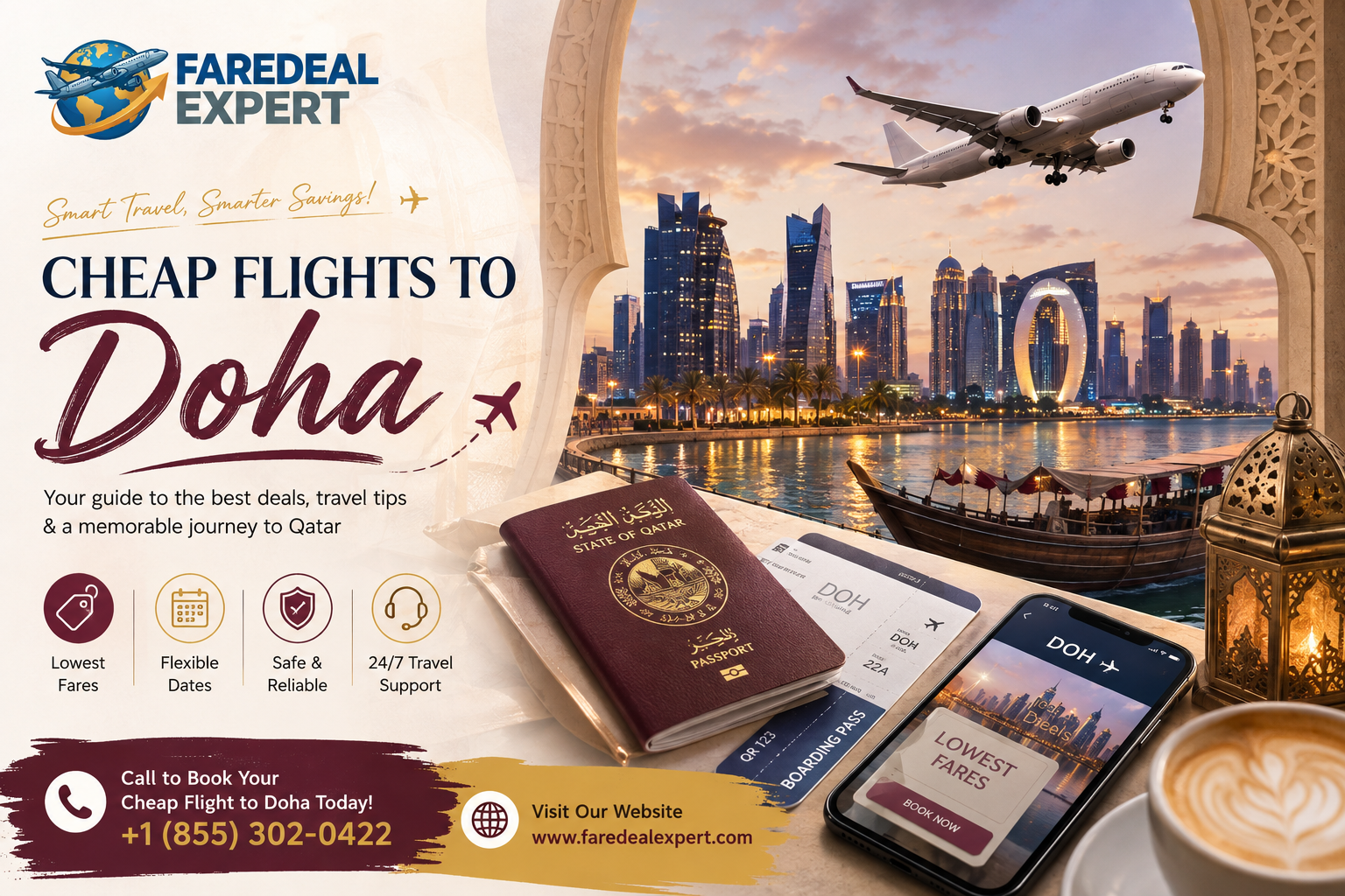 Doha Air Ticket: Smart Ways to Find Better Fares and Convenient Flight