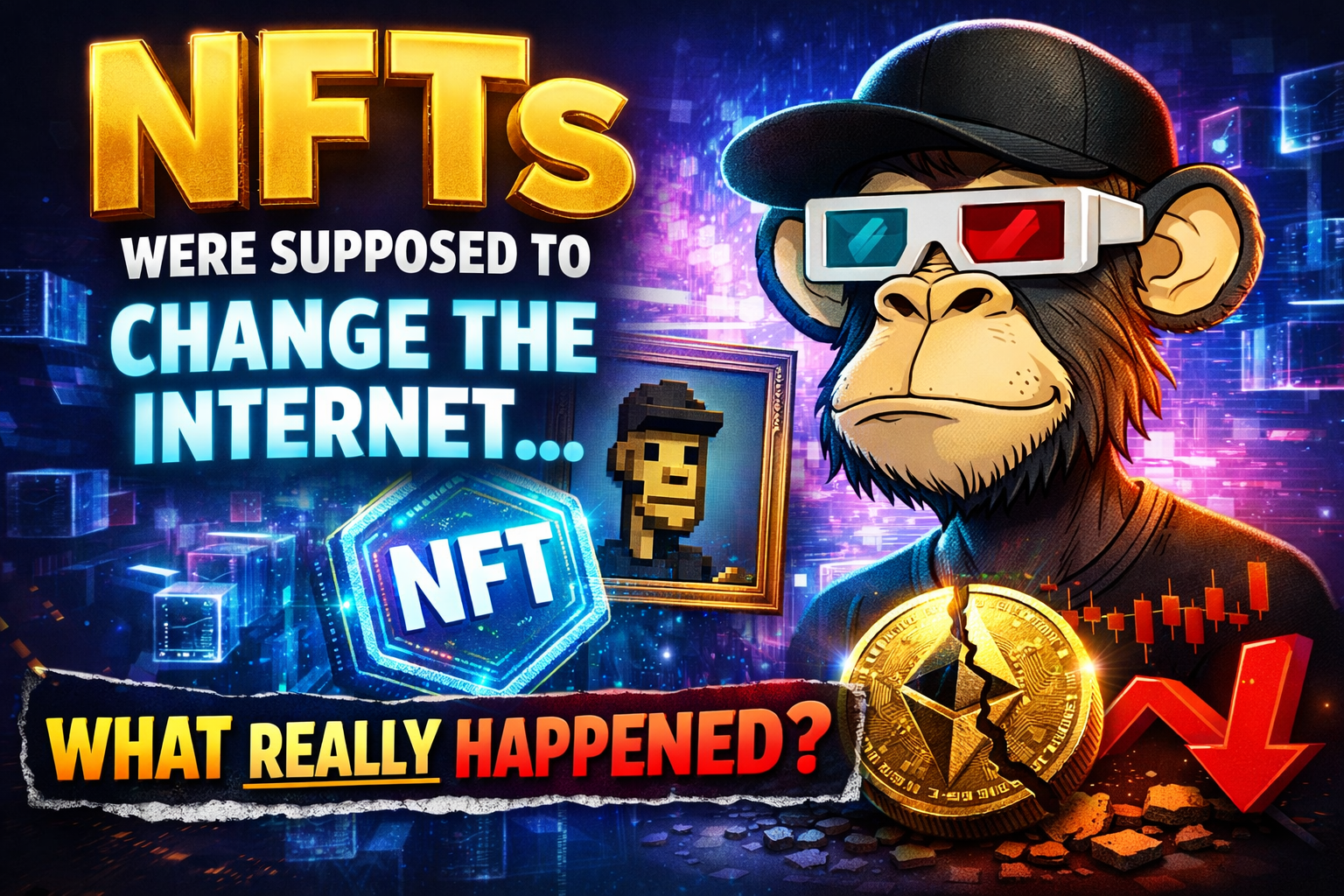 NFTs Were Supposed to Change the Internet, So What Actually Happened?