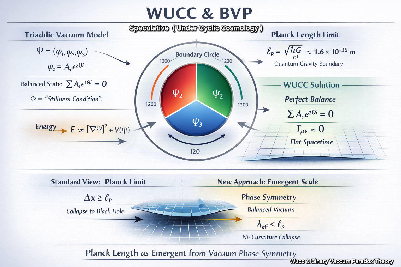 WUCC & BVP Framework: A Conceptual Approach to the Planck Scale Pr