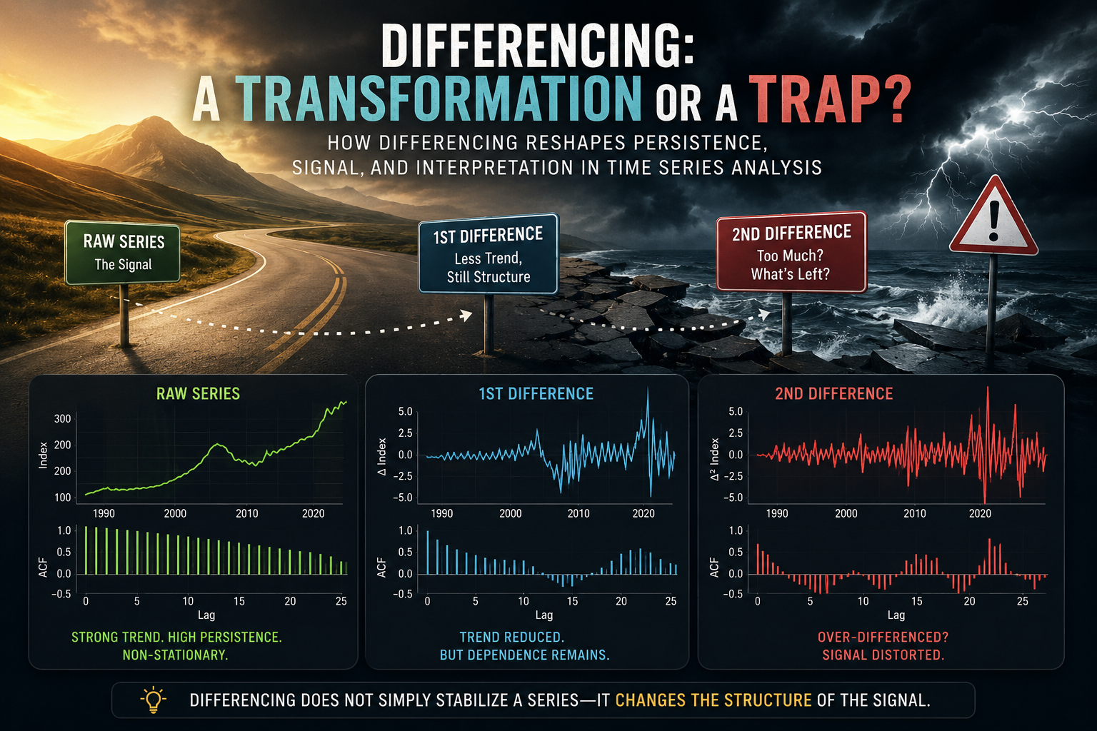 Differencing: A Transformation or a Trap?