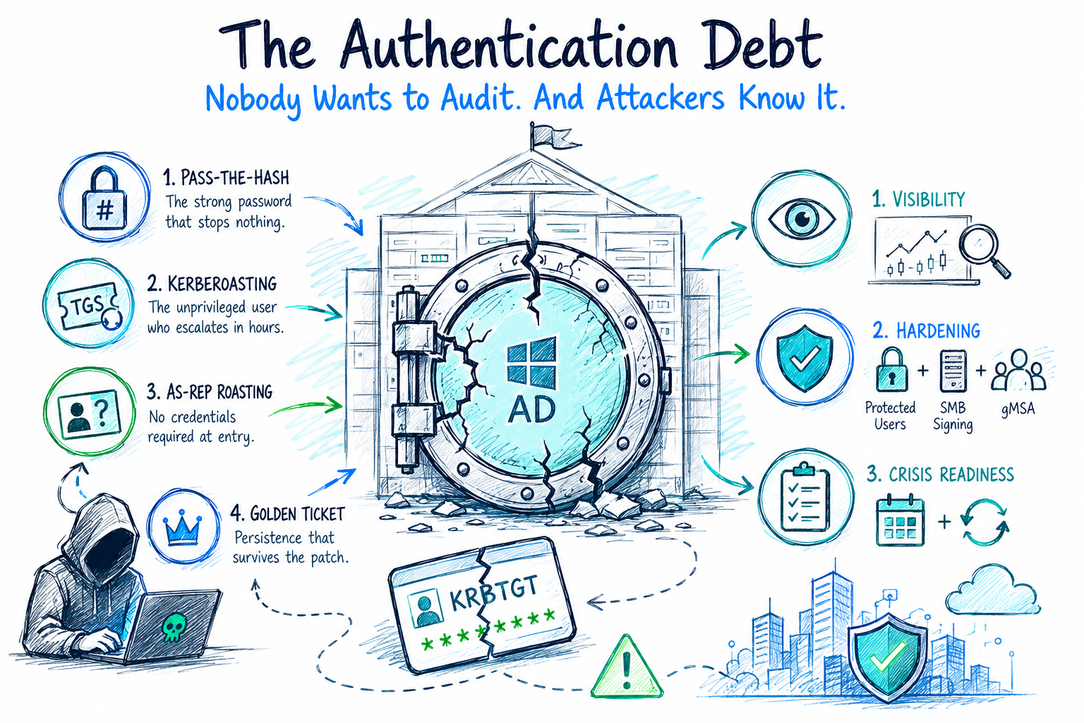 The Authentication Debt Nobody Wants to Audit. And Attackers Know It.